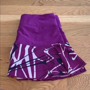 Purple Nike Dri Fit Skirt